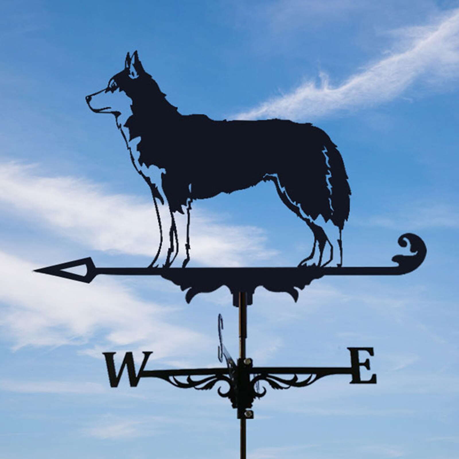 Weather Vane Owl Dog USA Marine Emblem Weathervane Ornament for Garden Mount Yard Decor