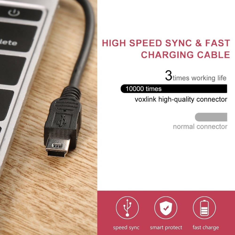 HATMINI 4 cavi USB 2.0 femmina a 4 pin, cavo dati di alimentazione USB fai da