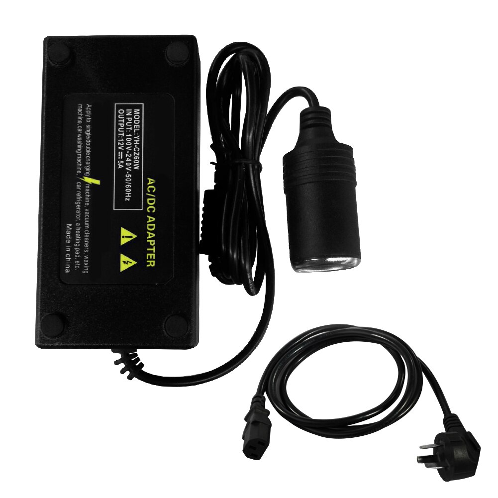 Adattatore per accendisigari per Inverter per Auto 12V per convertitore di presa per caricabatterie automatico adattatore per frigorifero per aspirapolvere per Auto 220V