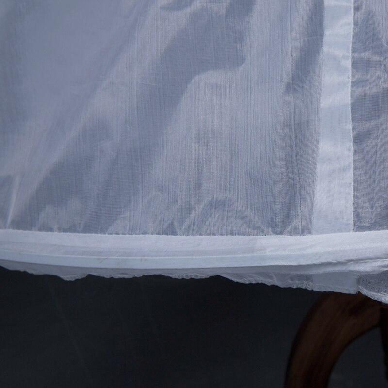 3 Hoops White A Line Long White Petticoats Teenager Ballet Petticoat Wedding Petticoats Crinoline Tutu Skirts Girls Underskirt