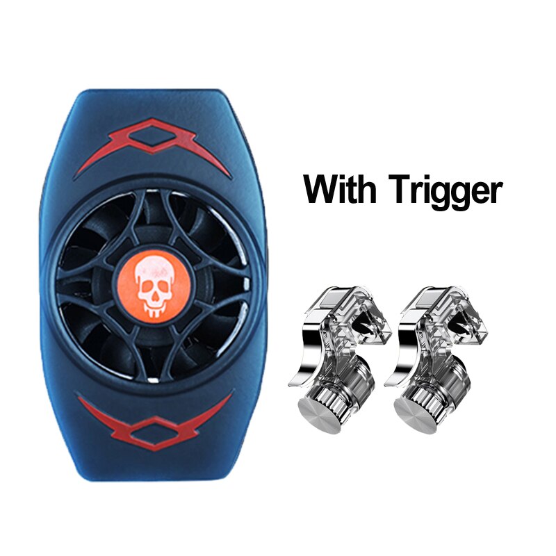 Enfriador de teléfono móvil portátil, radiador USB, ventilador de refrigeración para teléfono móvil , accesorios de refrigeración para iPhone Droid Gamer: With Trigger