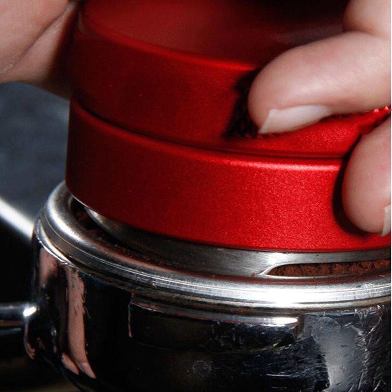 Stainless Steel Powder Press Coffee Dispenser Powder Press Hammer Flat Powder Kitchen Coffee Bean Press Tool