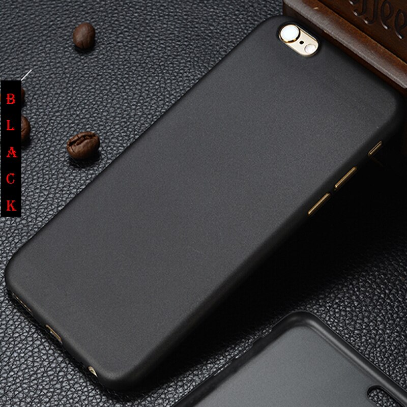 Ricestate Wit En Zwart Doorschijnend Ultra Dunne Matte Plastic Cover Case Voor Iphone 6 6S 6 Plus 6 splus 7 7Plus Case