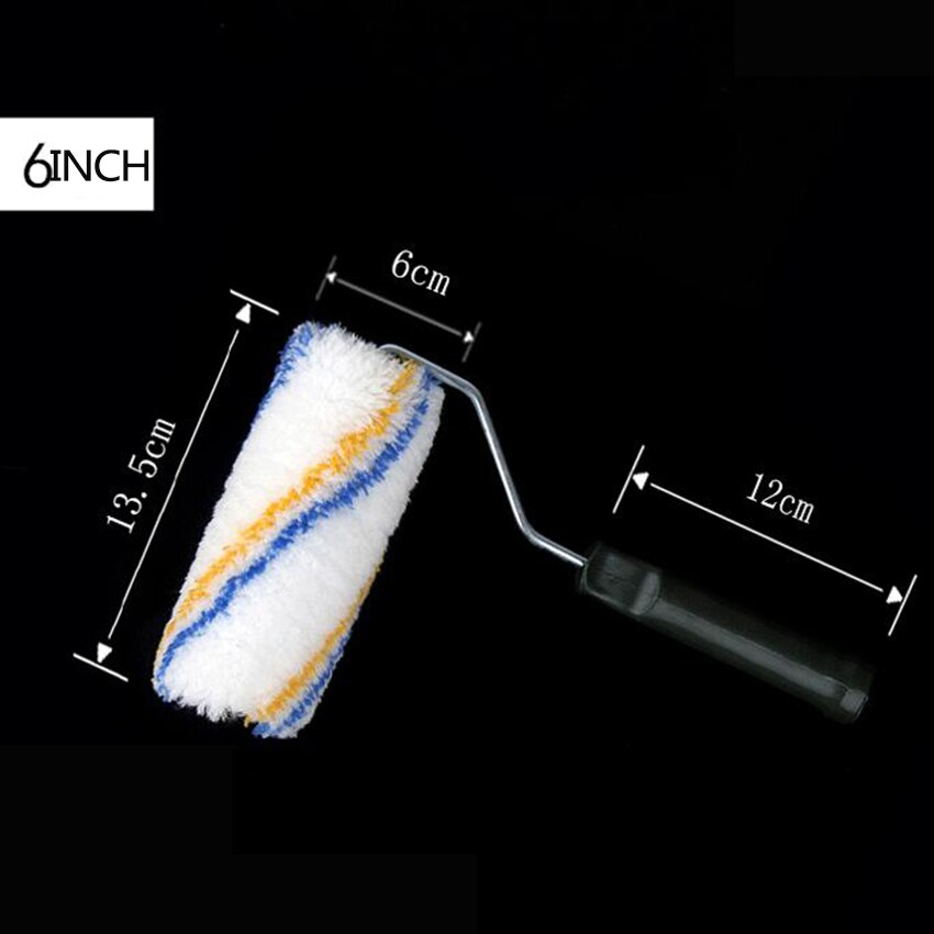 1 Stck 6 Zoll Multifunktions DIY Zauberstab Malen Rolle Pinsel einstellen Griff Werkzeug Heimat Sekretariat Zimmer Läufer Rollen Pinsel