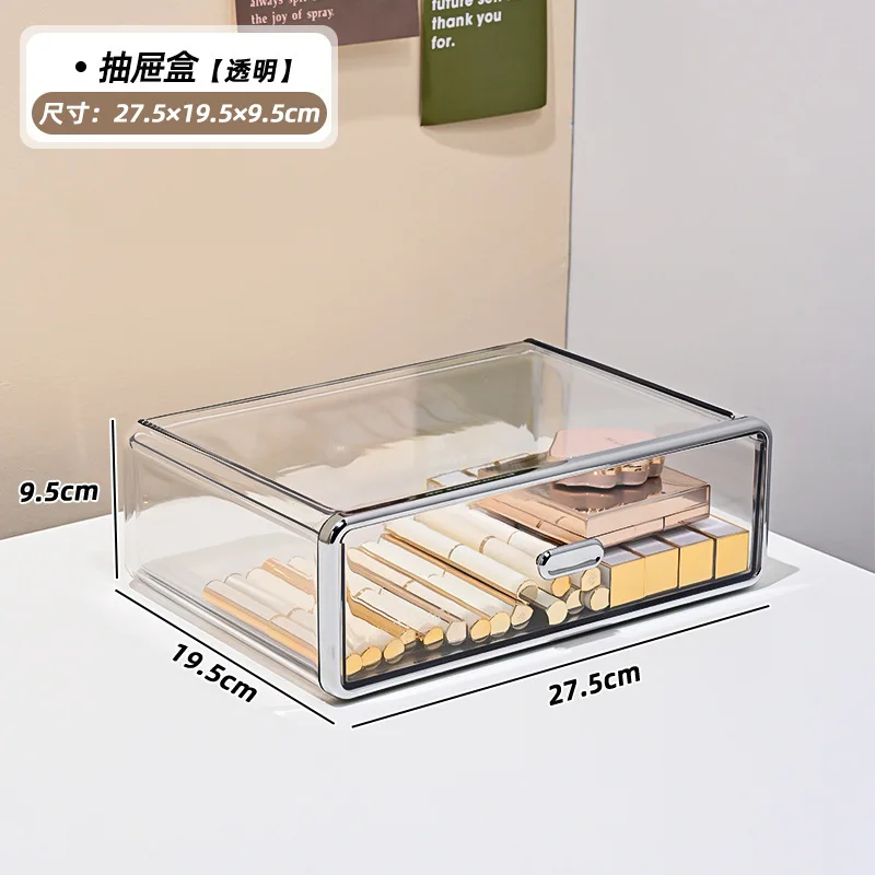 Caja de almacenamiento de escritorio para mascotas, cesta de alta apariencia para el hogar, sala de estar, cocina, aperitivos, cosméticos, papelería: Naranja