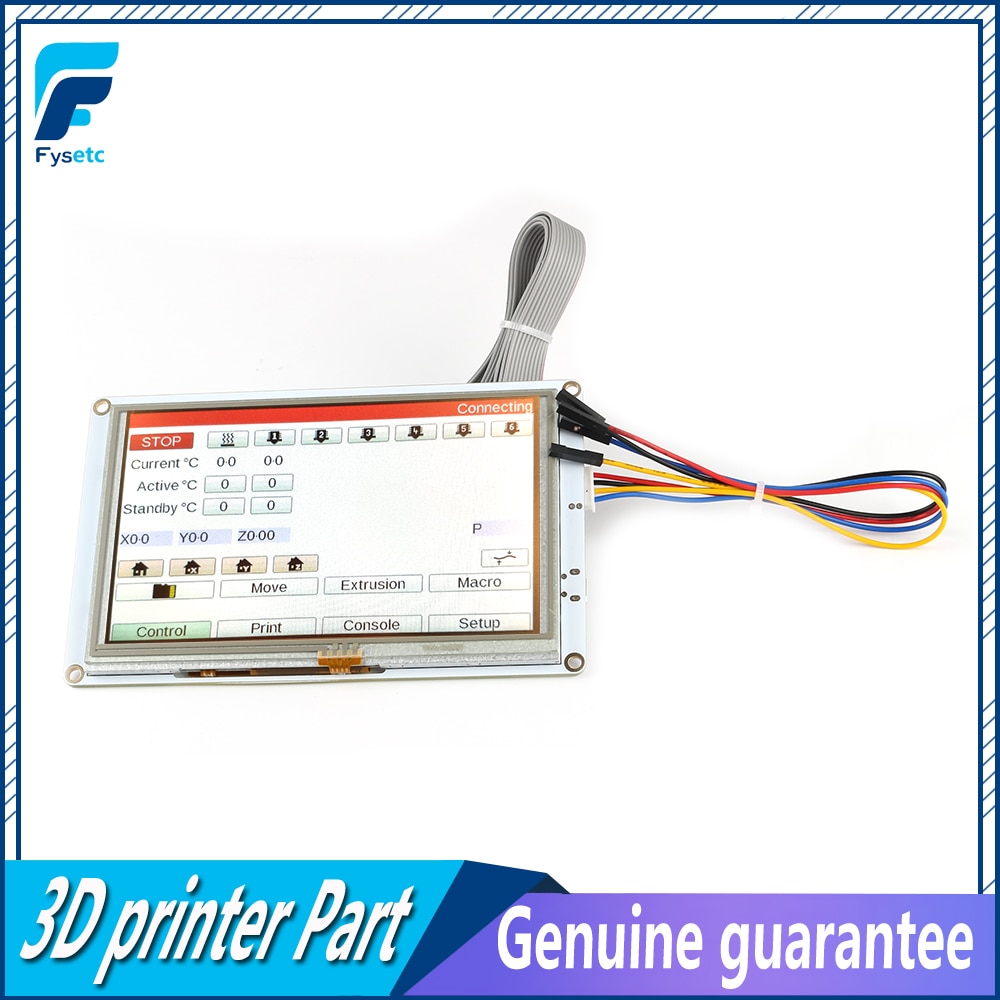 Clone 5'' 7‘’ 5 inch / 7inch PanelDue 5i / 7i Integrated Paneldue Colour Touch Screen Controllers For DuetWifi Duet 2 Ethernet