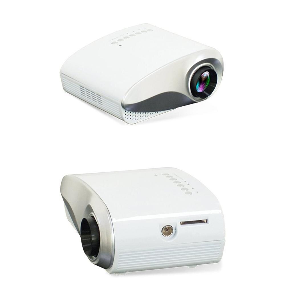 Mini proyector Full HD proyector LED portátil Multimedia Teatro en Casa USB VGA HDMI TV casa teatro sistema 480*320 de plástico ACEHE