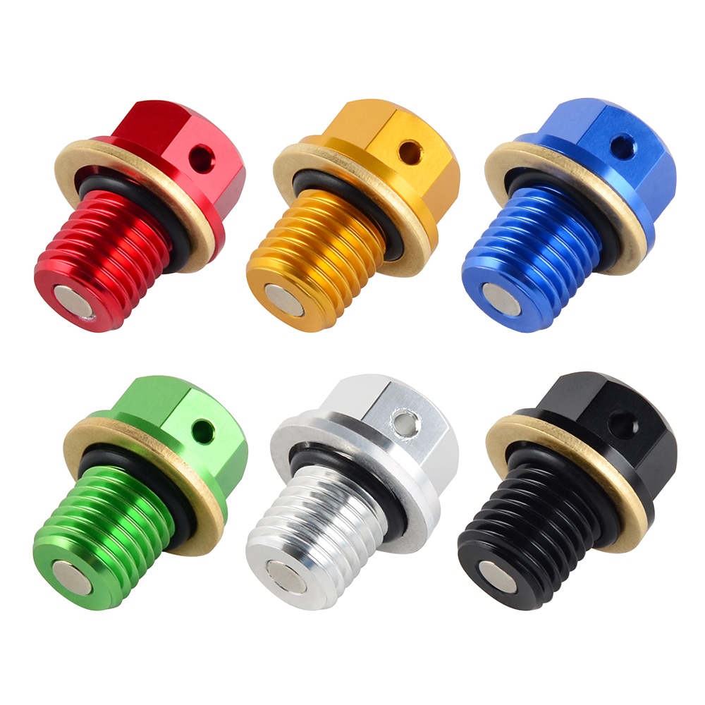 Tornillo de perno de tapón de drenaje de aceite para Kawasaki, Z750, Z750S, 2004, Z900RS, , Z, 750, 750S, 900RS, 250, 650, 1000, Ninja 800, ZX, 14, 11 ER