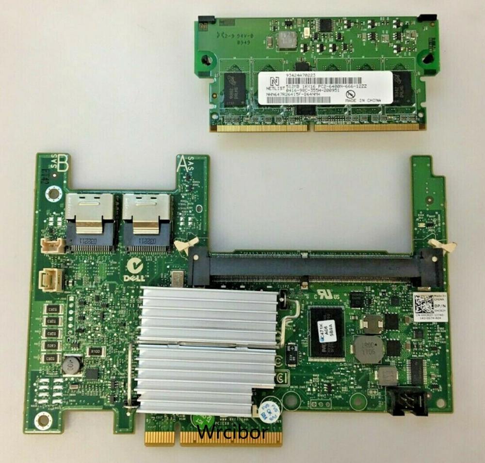 Dell PERC H700 6 Gb/s überfallen Regler für POWEREDGE R510 R610 512M/1G Zwischenspeicher
