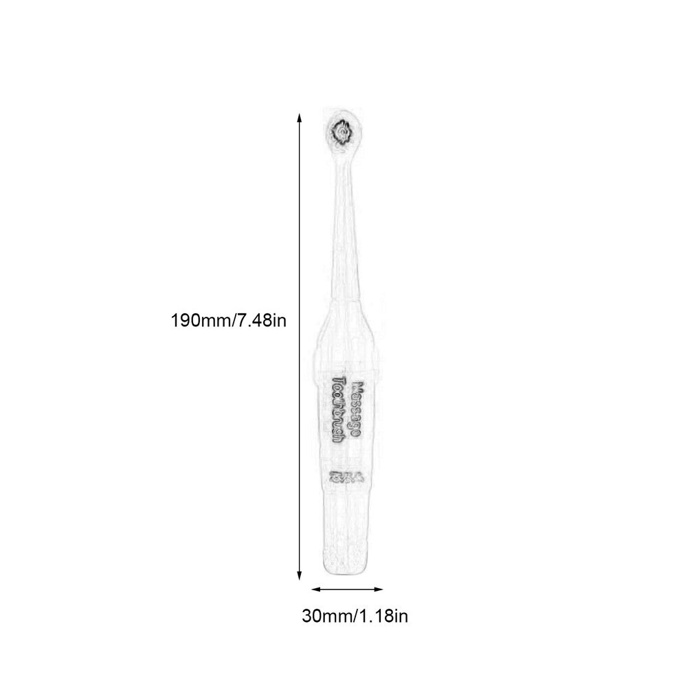 Compact Size 3 Stks/set Elektrische Tandenborstel Waterdicht Batterij Power Kinderen Tandheelkundige Mondhygiëne Tanden Borstel