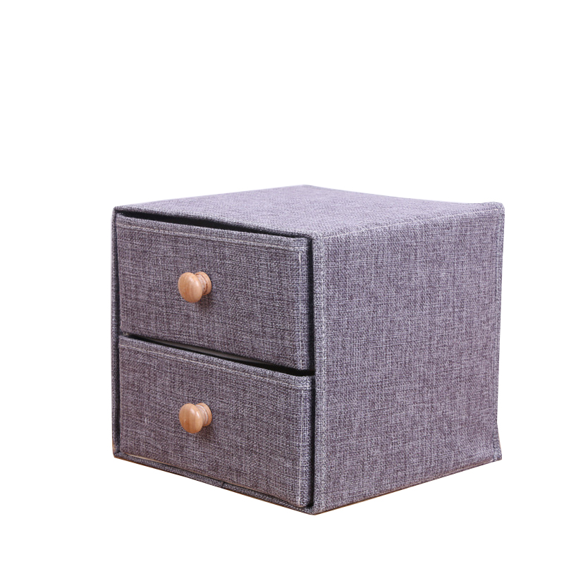 Storage Drawer Organizer 2 Layers Fabric Organizador Escritorio Home Supplies Rangement Cuisine Organisateur Placard Drawer Box