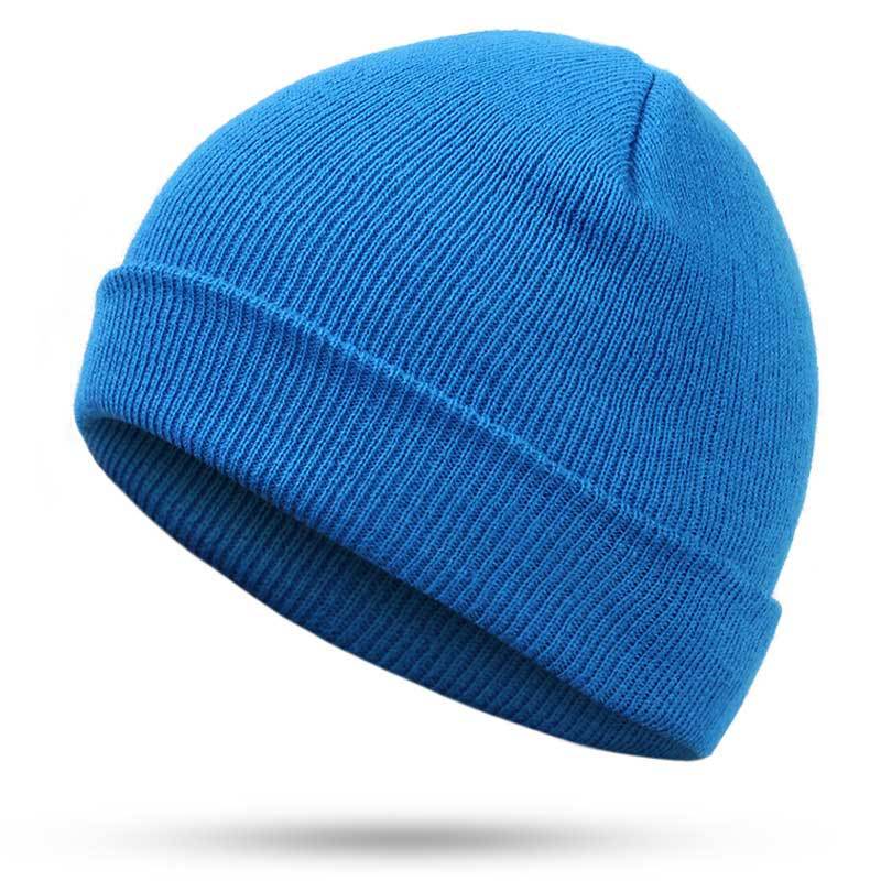 Hatt hip-hop häckmössa röd blå svart orange lila stretch stickade mössor höst vinter hattar för man kvinna skidmössa huva: 19