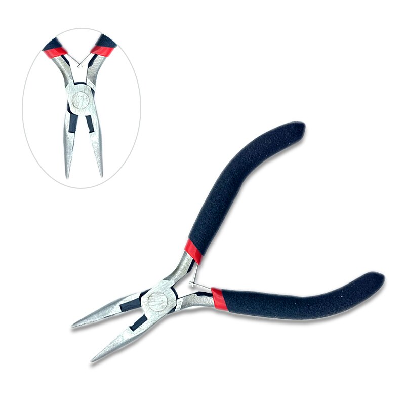 Ferronickel Carbon-Gehärtetem Stahl Runde Nase Ende Schneiden Schmuck Zangen Werkzeug DIY Ausrüstung Zangen Fit Handwerk Beadwork Reparatur: 00513