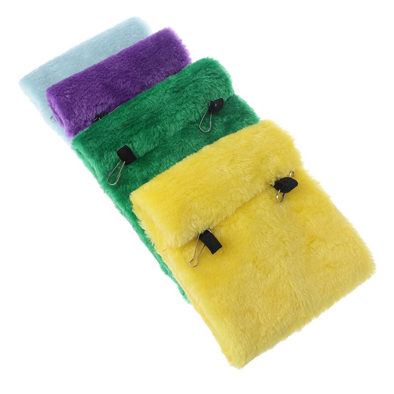 Pet Parrot Hammock Bird Hanging Bed House Plush Winter Warm Cage Nest TentDrop Ship