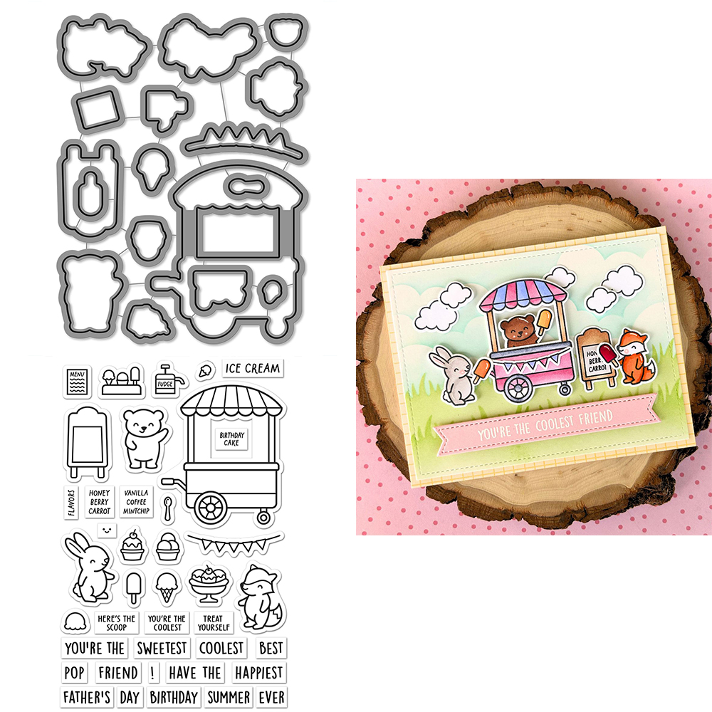 Figuras de muñeco de nieve, espantapájaros, marco de Diglogue, troqueles de corte de Metal, palabras, frases, sellos transparentes para álbum de recortes DIY, fabricación de tarjetas Greeing: M / Marrón