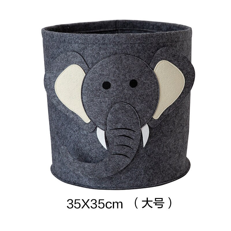 Ins Nordic Kid Zacht Tapijt Tapijten Cartoon Dier Kind Tapijt Speelgoed Opbergtas Kinderkamer Decoratie Voor Baby Bed bumper: Elephant XL
