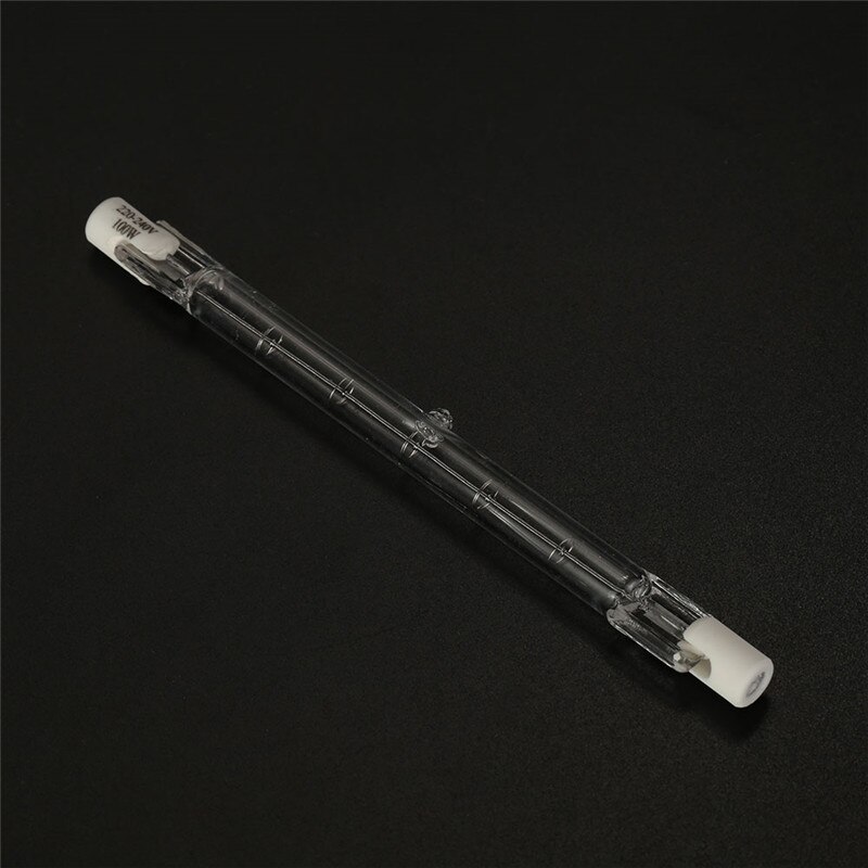 1PC Linear Double Ended Halogen Light Bulb Transparent Warm White Lamp 118mm R7S 220-240V 100W Watt Wedding Party Decoration