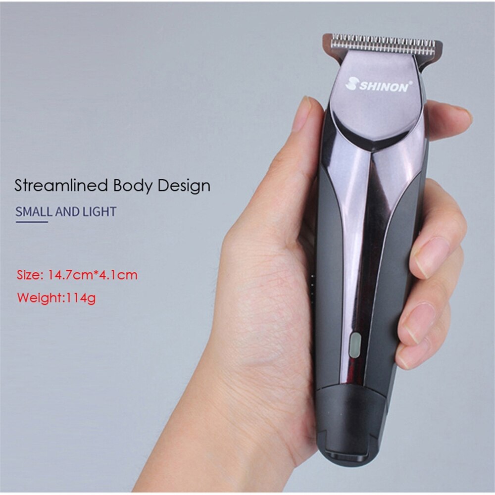 110-240V Hair Clipper Electric Hair Trimmer Beard Razor for Men Barber Bald Head 0.1mm Shaving Hair Cutting Machine