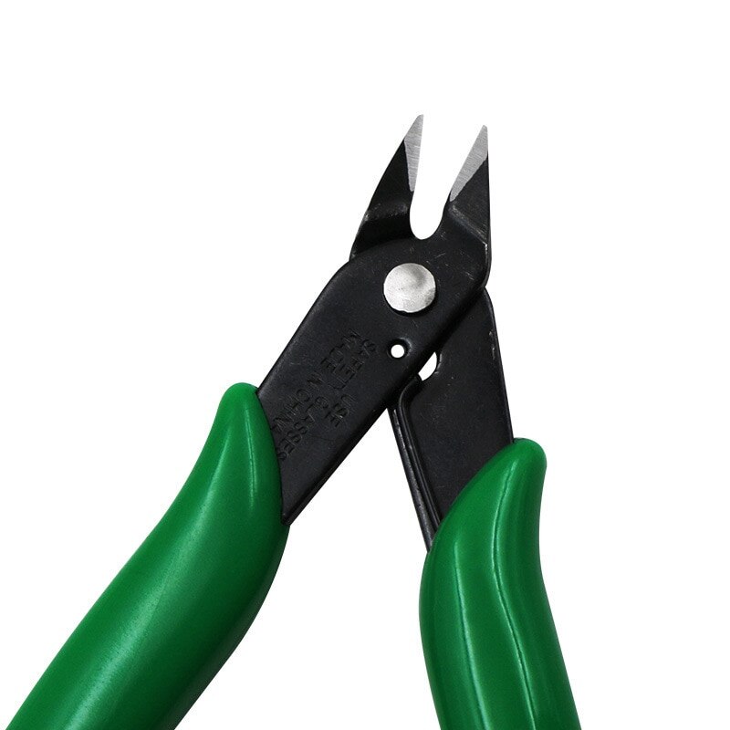 Elektronisk diagonaltang skjære håndverktøy modell tangisolering gummi anti-slip nippers kobbertråd skjæreverktøy