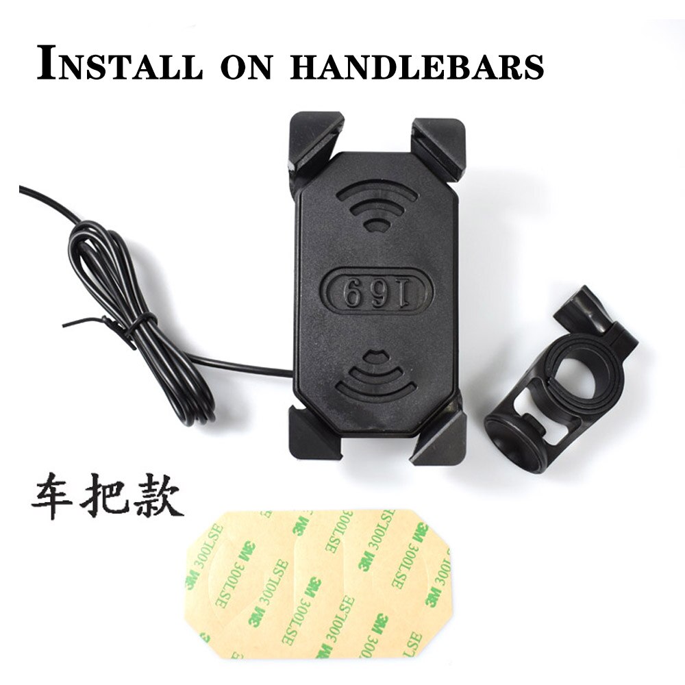 til yamaha namx 155 125 150 n- max nmax 155 nmax 125 nmax 150 motorsykkel tilbehør styret mobiltelefonholder gps stativbrakett: B