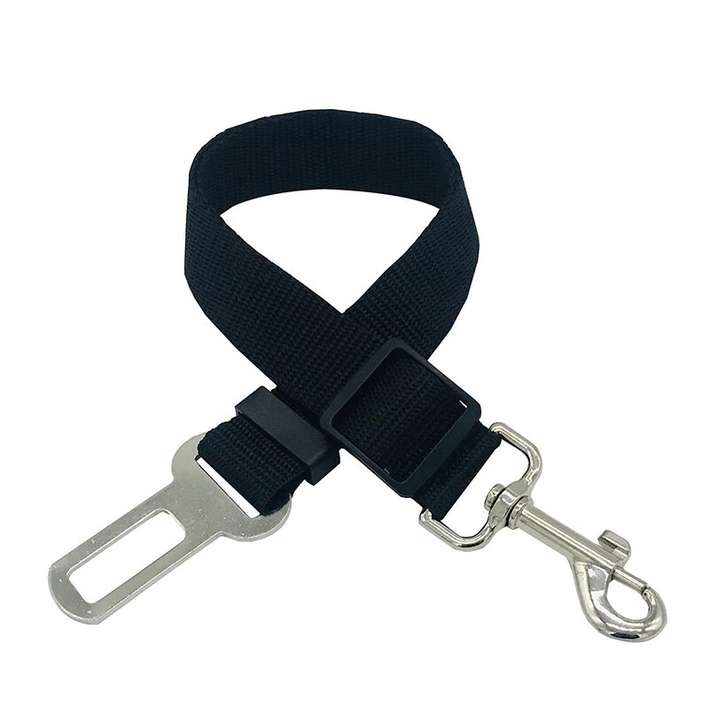 Intrekbare Verstelbare Dog Seat Belt Auto Voertuig Vaste Huisdier Aangelijnd Pet Seat Belt Dierbenodigdheden: Black