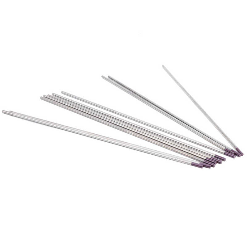 Welding Tungsten 2.4mm WES Rod Welding Tungsten Zirconium Electrode Arc Needle Equipment Purple