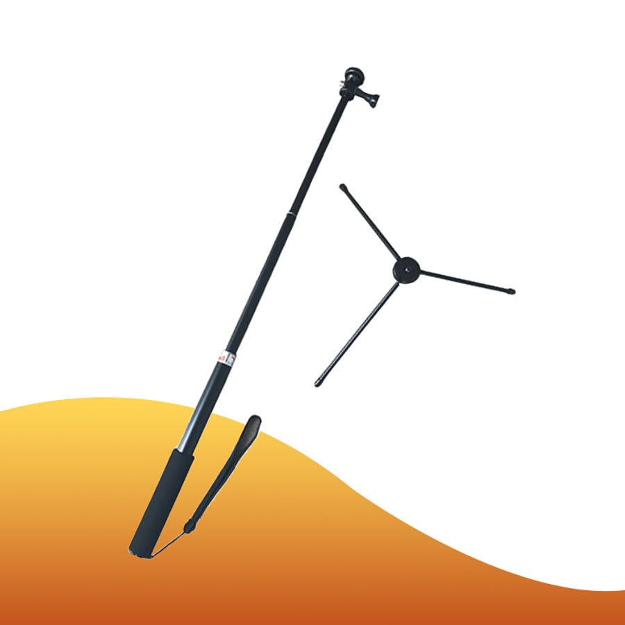 Funsnap Pole Extension Stick Rod Stablizer Gimbal Tripod Camera Holder Mount Gimbal Accessories For Capture 3 2 Extension Pole