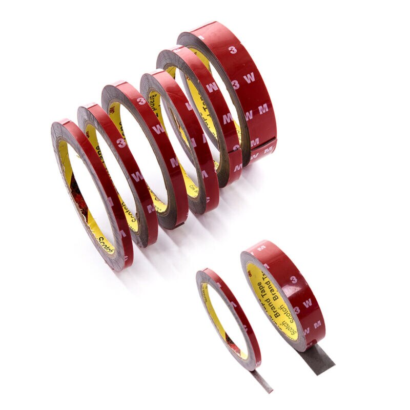 Auto Speziellen doppelseitigen Klebeband 3M Starken Permanent Auto Stoßstange Trimmt Auto Bildschirm Reparatur Zubehör 5/6 /7/8/9/10/12/15/18/20MM