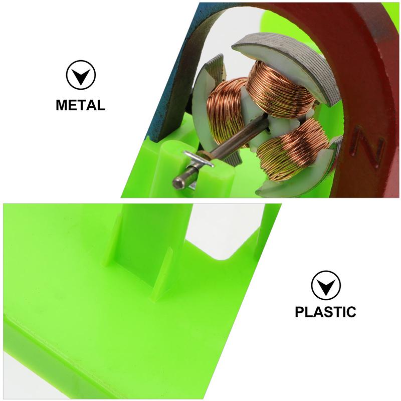 1 Set of Physics Teaching Tool DC Open-ended Electromotor Useful Motor Model