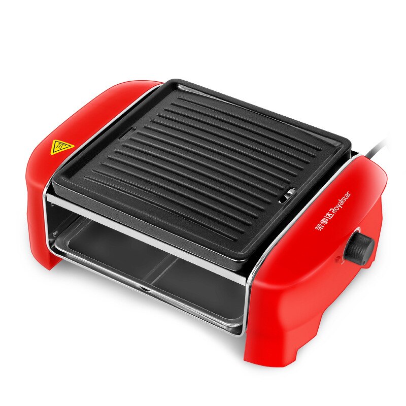 Korean household electric grill Convenient indoor Smokeless and non-stick Grill Electric baking tray Barbecue machine RKJ58C