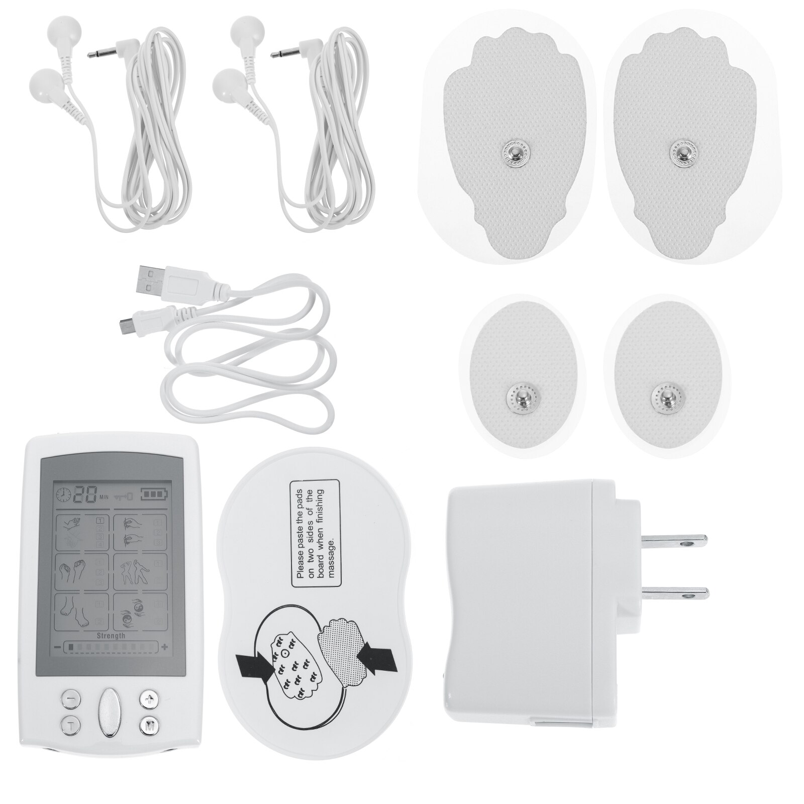 1 Set Van Hele Lichaam Tool Elektrische Stimulator Meridiaan Stimulator (Us Plug)