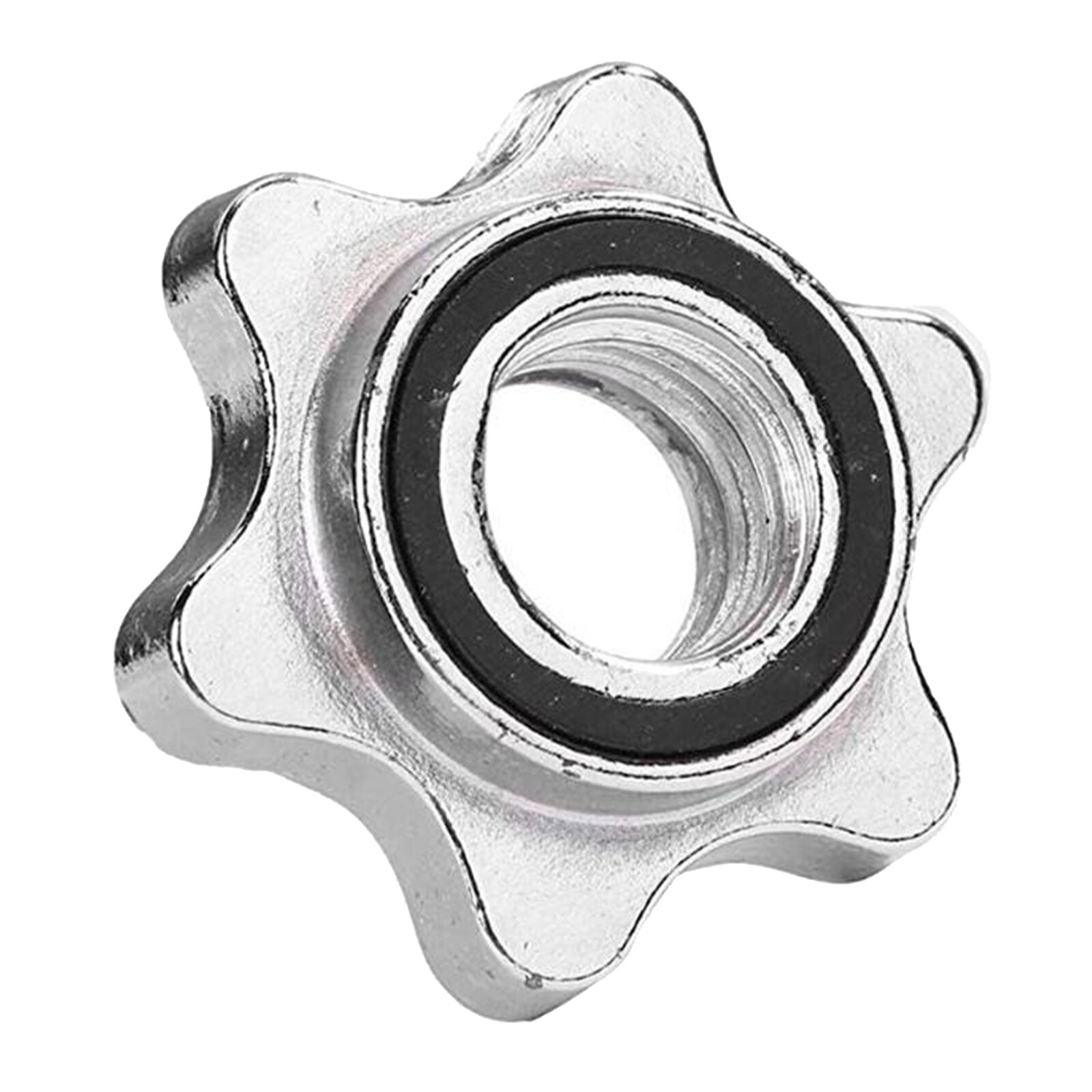 1 tommer standard dumbbell spin lock spinlock bar sekskantmutter stangklemmer krage