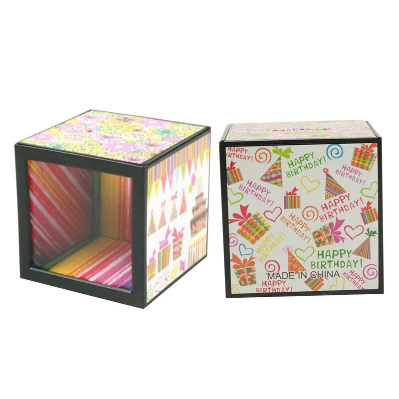 Illusion Multicolor Magie Geld Box Heikles Box Bank Gadgets Licht Up Spielzeug Beste Für Kinder Kinder