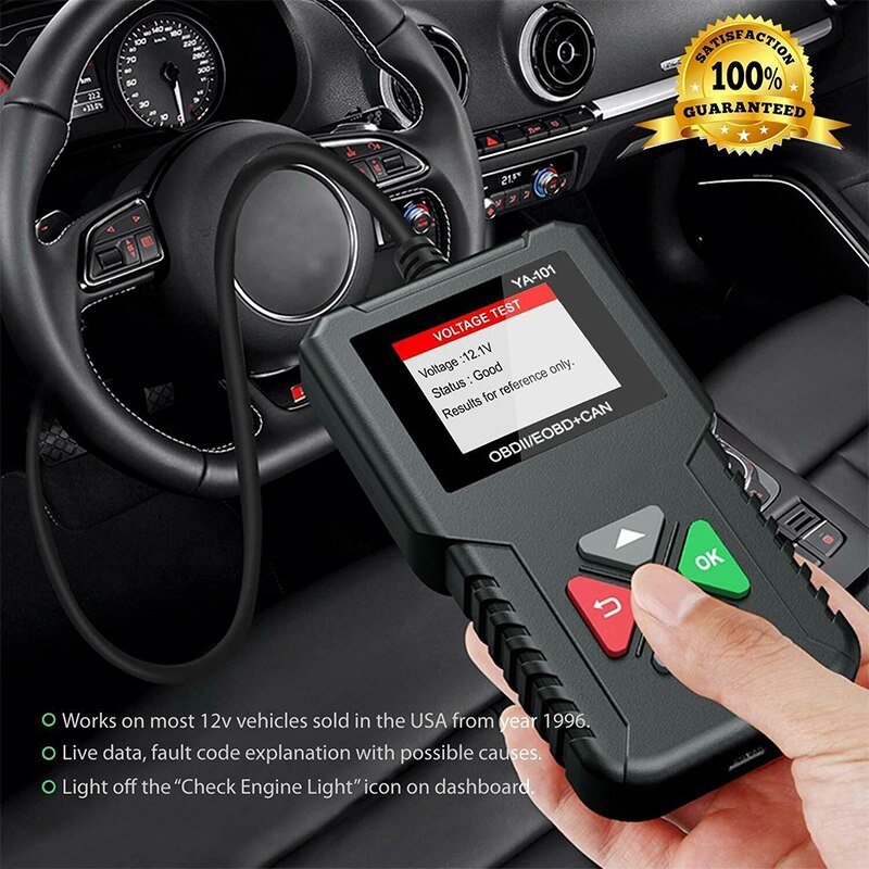 OBD OBD2 Car Scanner Code Reader Engine Fault Diagnostic Scanner Check Support Graph Datastream car Diagnostic Tool
