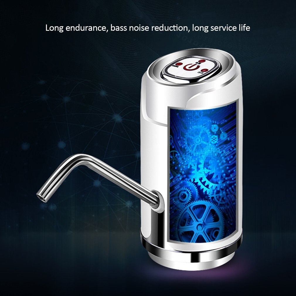 Automatic Water Pump Electric Water Dispenser Pump Automatic Drinking Water Bottle Pump Smart USB Charging Wireless Pump