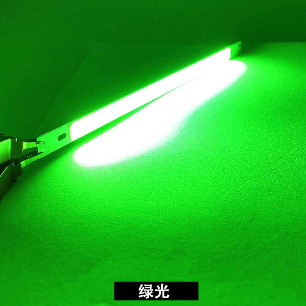 200 x 10mm lange strip cob lichtbron led lichtstrip 10w highlight 12v rood groen blauw wit licht 20cm: Groente