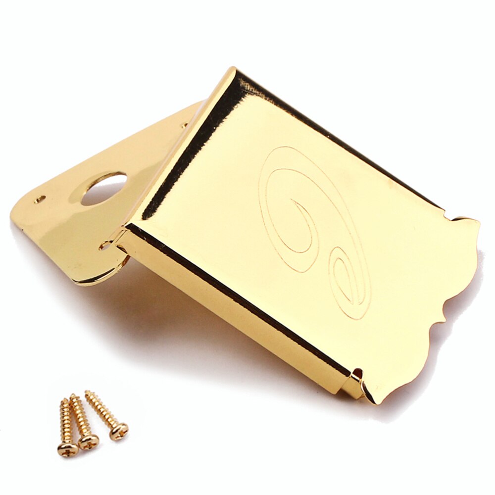 Metalen Driehoek Mandoline Staartstuk Met Schroeven Gitaar Onderdelen Voor Gitaar Mandoline (Golden)