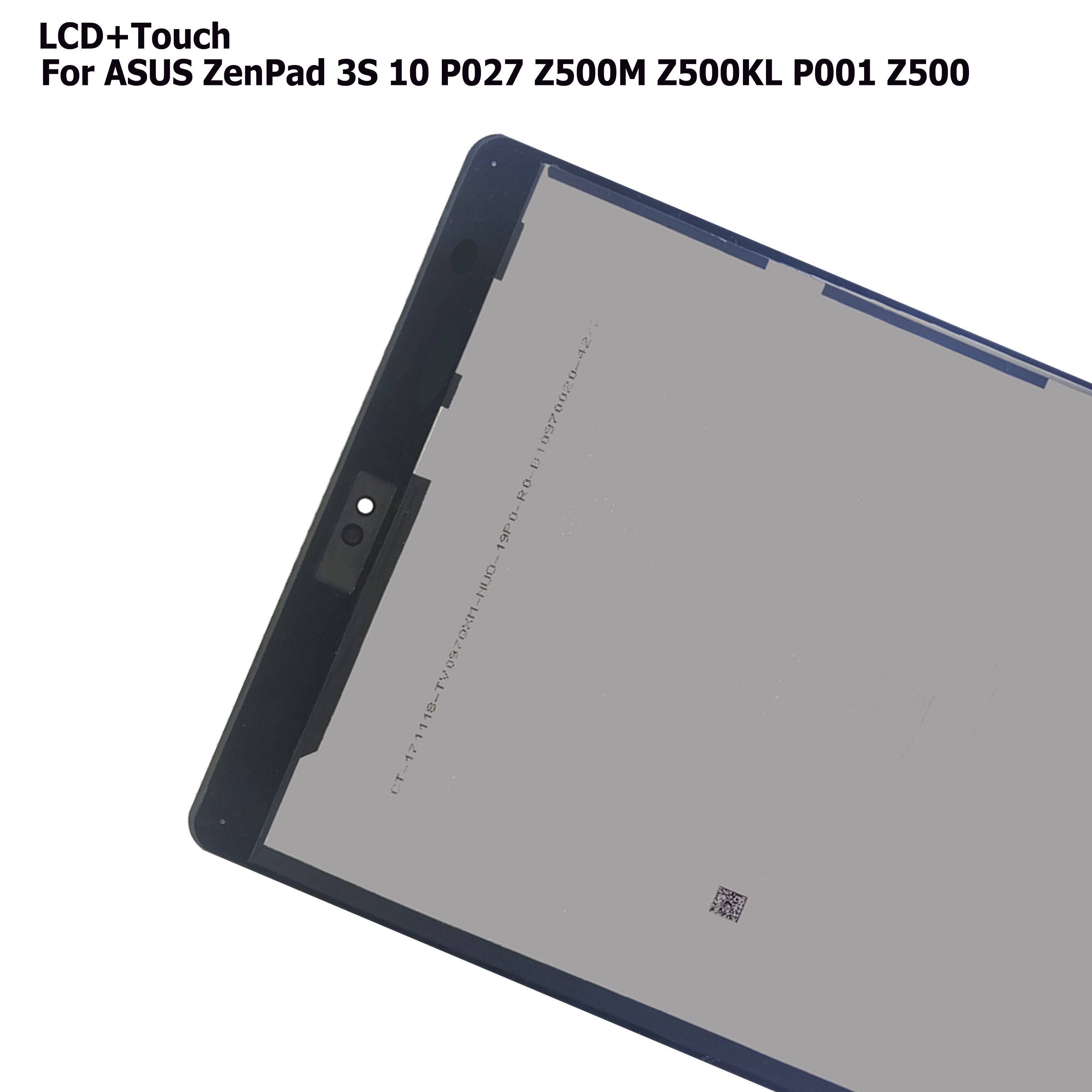 Ensemble écran tactile LCD, pour Asus Zenpad 3S 10 Z500M P027 Z500KL P001 Z500, 100% testé, meilleure