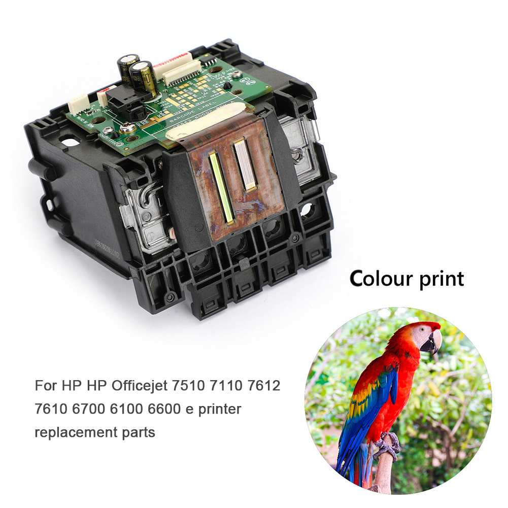 Głowica drukarki HP 932 933 w pełnym kolorze do drukarki HHP Officejet 7510 7110 7612 części zamienne CB863 głowica drukująca w pełnym kolorze