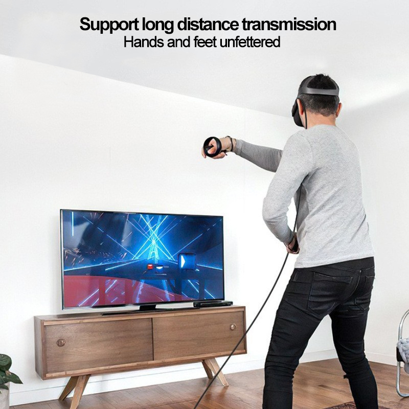 7M 6M 5M Fast USB 3.1 Charge Link Cable For Oculus Quest 1 2 USB Type C Data Charging Cable For Oculus Quest2 VR Accessories