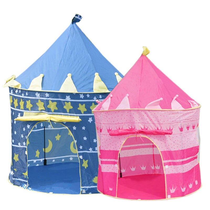 Kinderen Strand Tent Baby Speelgoed Play Game House Kids Prinses Prince Castle Indoor Outdoor Toys Tenten Cadeaus BM88