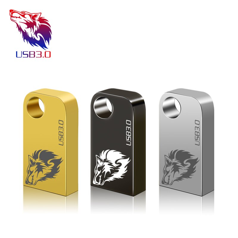 Mini Usb 3.0 Flash Drive 128Gb 64Gb 32Gb High Speed 16Gb 8Gb 4Gb Geheugen flash USB3.0 Stok Kleine U Disk