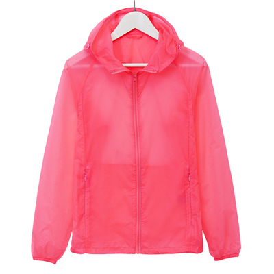 Dam sol uv-skydd golfjacka långärmad jackajacka dam utomhus vattentät sportjacka  d0688: Rosa / Xxl