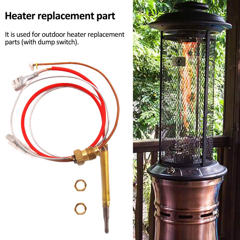 Outdoor Propane Gas Heater Replacement Parts Standard Thermocouple M6 Heater Replacement Parts Safety Thermocouple Sensor