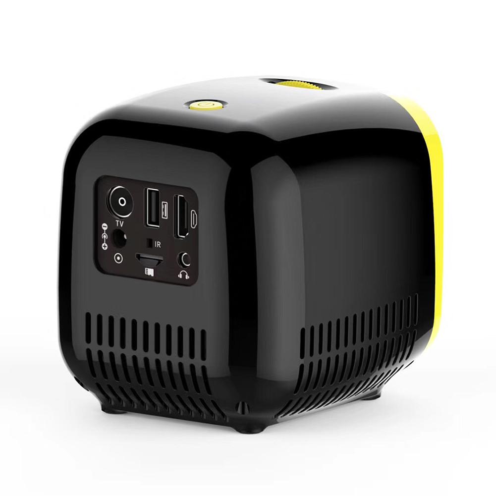 L1 mini-projectoren 1080p full hd led-filmprojectoren home theater videoprojectoren met hdmi-kabel voor usb tf tv laptop game