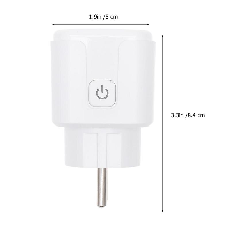 Smart Socket WiFi Power Smart Wifi Plug Wireless Voice Control Phone APP Control Timing Smart Remote Switch Socket With EU Plug