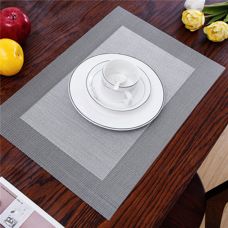 Coaster Mat Pvc Topfinel PVC Cup Coaster for Dining Table Runner P... – Grandado