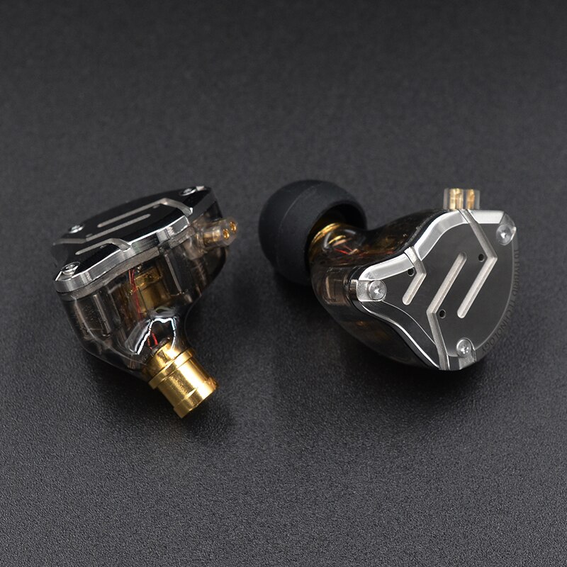 KZ ZS10 Pro 4BA + 1DD Cuffie in metallo ibrido 10 driver HIFI Bass Auricolari In Ear Monitor Sport Auricolari con cancellazione del rumore KZ ZAX ZSX