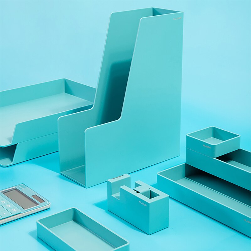 DELI NUSIGN NS022 Book Stands magazine holder file container desktop documents arrangement box officeworks A4 paper dawer tray