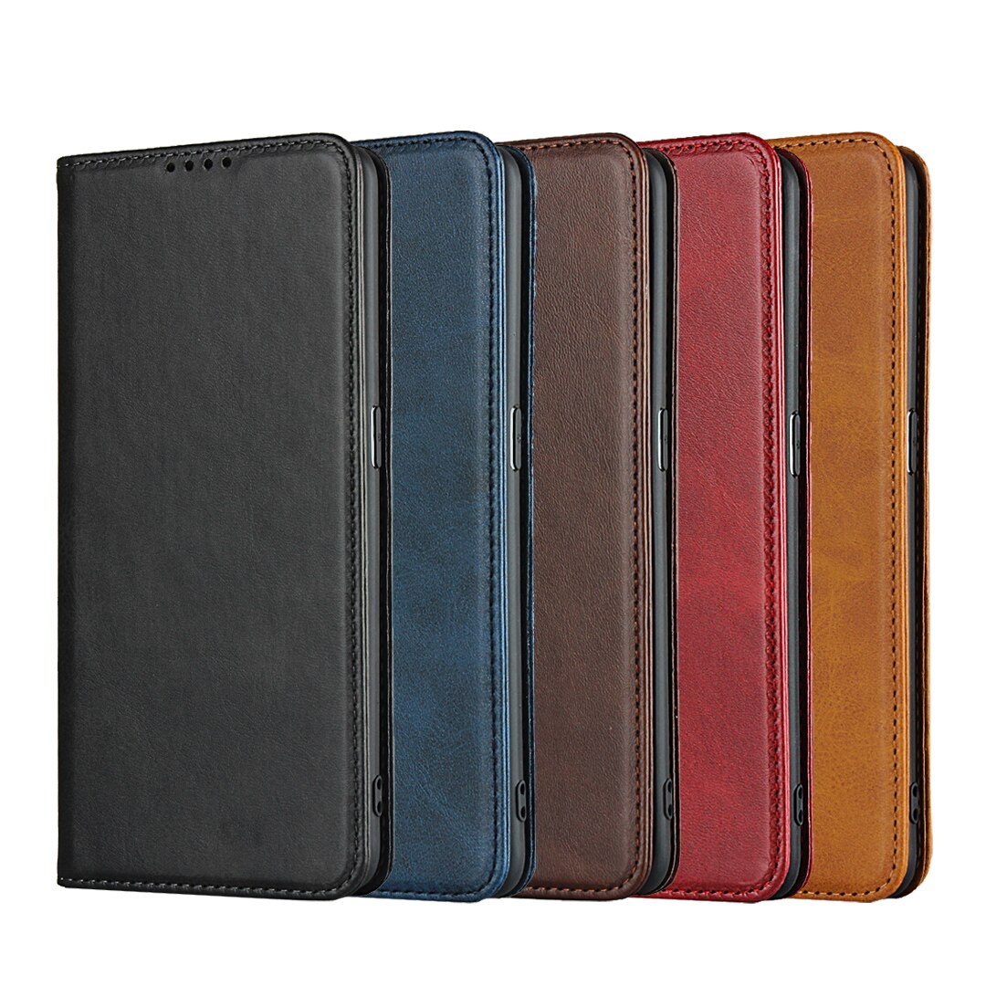 Leather case For OPPO Find X2 Pro 6.7" Flip case card holder Holster Magnetic attraction Cover Case Wallet Case